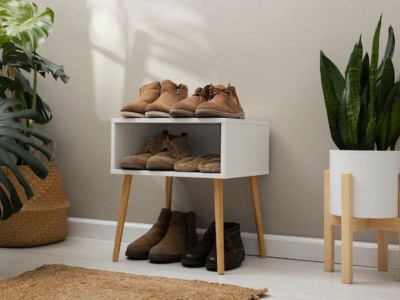 Side Table Storage