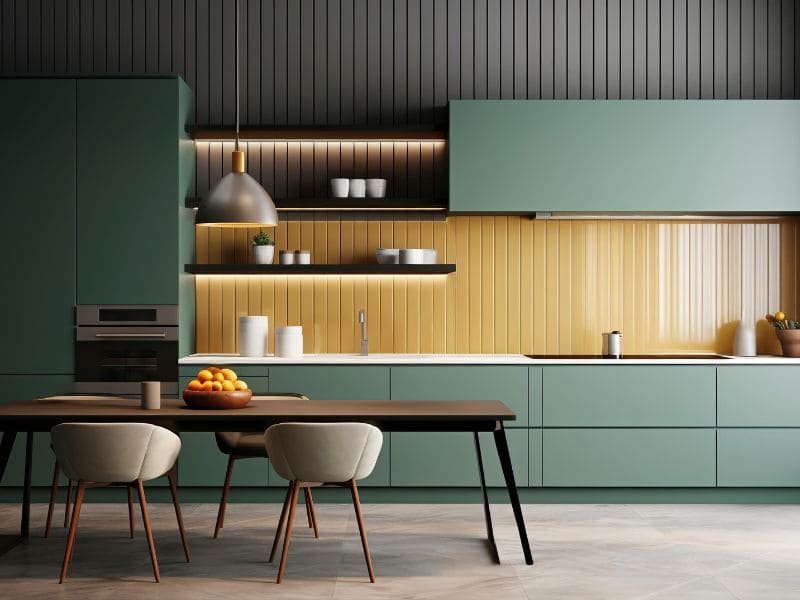 Straight Kitchen