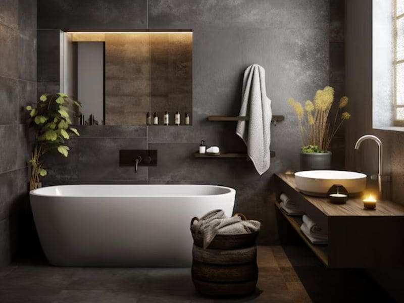 frameless glass shower design