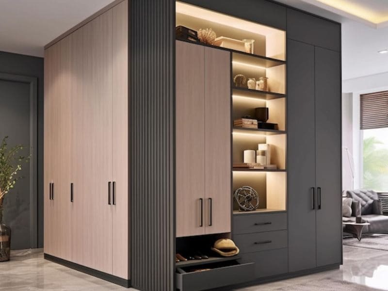 modular wardrobe designs for modern homes
